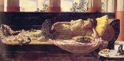 John William Waterhouse Dolce far Niente painting